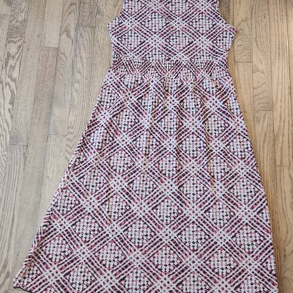 Nine & Co By Nine West Pretty Patterned Dress-Women’s Size Large Sleeveless - Picture 6 of 8